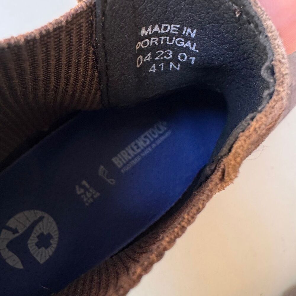 NEW Birkenstock Highwood Slip On Boots Womens 41EU/10US Ankle Mocca Brown Suede - Picture 10 of 13